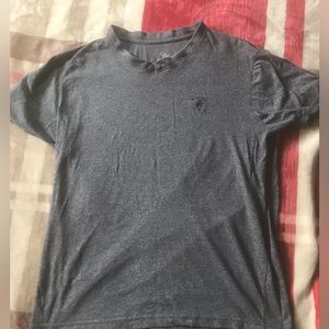 Grey/white Polo assassin v neck tee